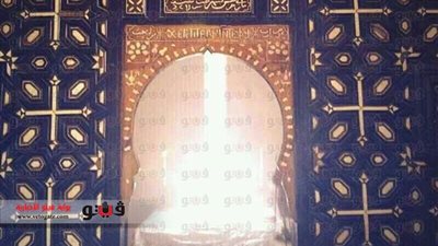 بالصور.. الشمس تتعامد على مذبح الملاك في عيده