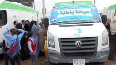 الكشف على ٧٣ حالة مرضية ضمن قافلة «القومي للسكان» بالعريش