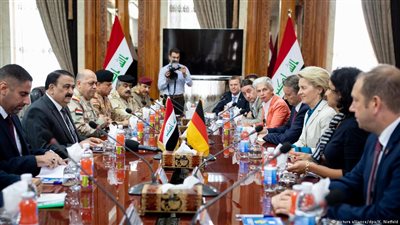 وزيرة الدفاع الألمانية تبحث في بغداد مساعدة جيش بلادها للعراق