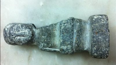 ضبط تمثال أثري في كمين النقب بالوادي الجديد