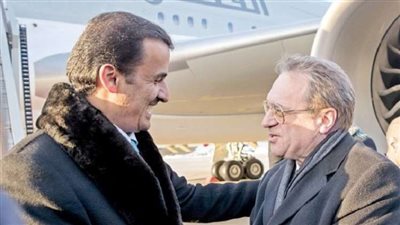 استقبال باهت لأمير قطر في روسيا
