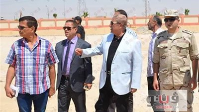 بالصور.. محافظ الإسماعيلية يتفقد إنشاءات قرية الأمل الجديدة
