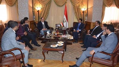 وزير الشباب يستقبل المكتب التنفيذي لرابطة النقاد الرياضيين