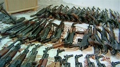 ضبط 239 قطعة سلاح و7 تشكيلات عصابية خلال 24 ساعة