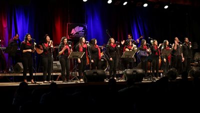 «أوصنا» تغرد بالترانيم في ساقية الصاوي (صور)