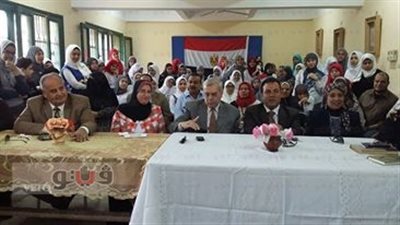 بالصور.. وكيل تعليم القليوبية: مصر تتعرض لأكبر مخطط خارجي