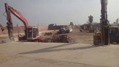 التشوينات على الأراضي الزراعية أحدث وسائل التبوير بالقليوبية (صور)