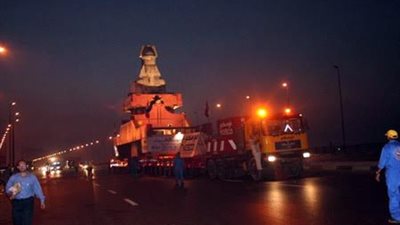 تفاصيل خطة تغطية «ماسبيرو» لنقل تمثال رمسيس إلى المتحف المصري