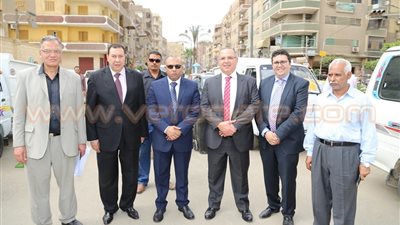 بالصور.. تزويد أسطول النظافة بالمنوفية بسيارتين