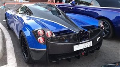 بالفيديو.. سعودي يستعرض أسطول سياراته في فرنسا