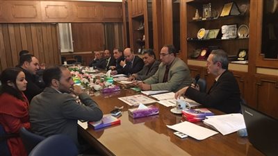 جمعية رجال أعمال الإسكندرية تلتقي وفد مؤسسة دبي لتنمية الصادرات