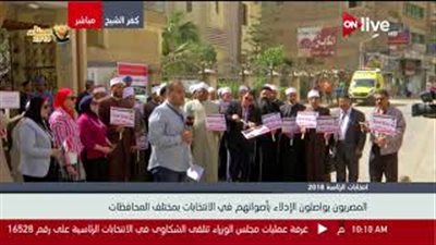 مسيرة لرجال الأزهر والكنيسة في كفر الشيخ تزامنا مع بدء الانتخابات