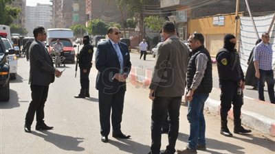 محافظ سوهاج يتفقد محيط لجان الانتخابات الرئاسية