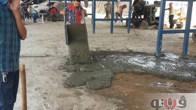 بدء رصف موقف سيارات الخصوص الجديد في القليوبية