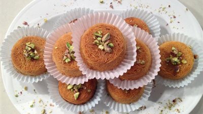 قدمي لضيوفك حلوى «كب كيك الكنافة» من مطبخ الشيف سلمى