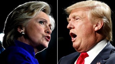 186 مليون دولار رهانات البريطانيين على ترامب وكلينتون