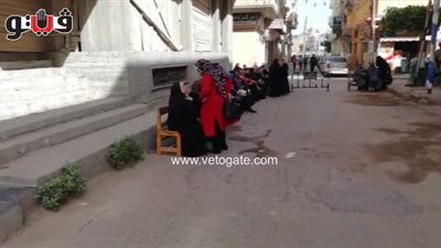 إقبال نسائي على اللجان الانتخابية بدمياط (فيديو)