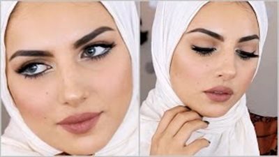 بالفيديو.. خطوة بخطوة مكياج بسيط للمحجبات