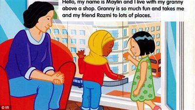 «نقل» لندن توقف حملة إعلانية بسبب طفلة مسلمة محجبة