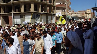 انطلاق مسيرة لأنصار الإرهابية بالمعادي