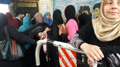 سيدات أكتوبر يرقصن احتفالا بالانتخابات الرئاسية