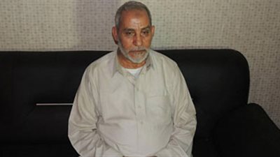 إحالة بديع والبلتاجى وحجازى وعبد الماجد والعريان للجنايات في أحداث البحر الأعظم