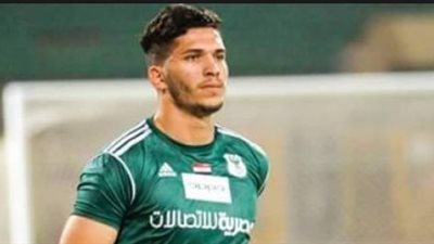 المصري يتقدم على اتحاد العاصمة بالهدف الأول بـ«الكعب»