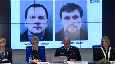 بريطانيا تتعرف على مساعدي الروسيين المتهمين باغتيال سكريبال