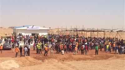 العاملون بالعاصمة الإدارية الجديدة يصوتون في الانتخابات الرئاسية