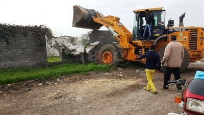 تنفيذ 37 قرار إزالة على مساحة 2 فدان بالشرقية (صور)