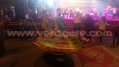 بالصور.. محافظ الجيزة يشهد احتفالات ذكرى الثورة بـ«سفنكس ومصطفى محمود»