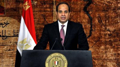 السيسي يقدم التحية لشهداء الشرطة