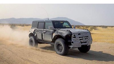فورد: نسخة برونكو أكثر قوة.. ولديها إطارات مقاس 37 بوصة