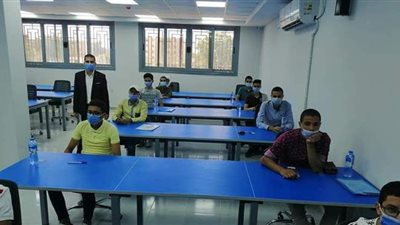 بدء اختبارات القدرات بالكلية المصرية الصينية للتكنولوجيا التطبيقية بجامعة القناة | صور