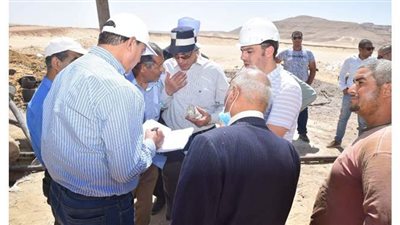 تفاصيل تقرير لجنة معاينة حريق بئر بالمنطقة الصحراوية بسوهاج