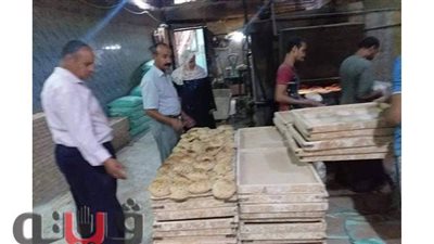تحرير 11 مخالفة تموينية خلال حملات على المخابز البلدية بمركز ديرمواس بالمنيا