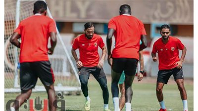 مران استشفائي للاعبي الأهلي المشاركين في مباراة طنطا