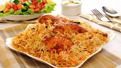 طريقة عمل الأرز الأصفر بالدجاج
