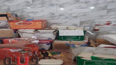 ضبط مصنع حلوى بدون ترخيص وبداخله ٢٥٨ عبوة فاسدة
