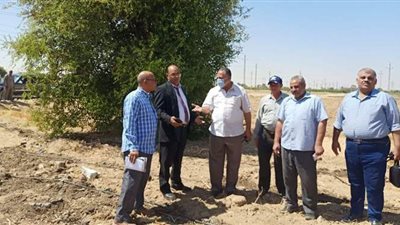 سكرتير أسيوط يترأس لجنة لتسعير أراضي أملاك الدولة في منفلوط  | صور