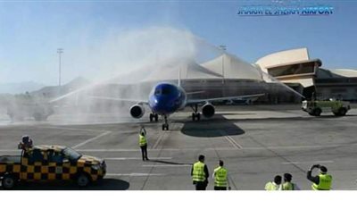 مطار شرم الشيخ يستقبل أولى رحلات 