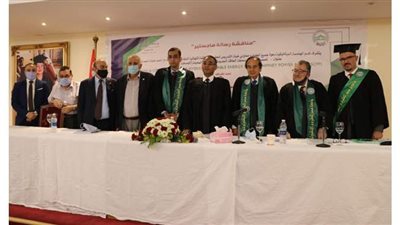 جامعة مصر للعلوم والتكنولوجيا تنتهي من مناقشة رسالة ماجستير عن  