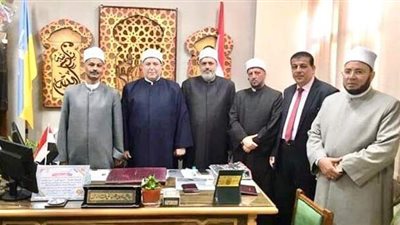 رئيس منطقة الإسكندرية يستقبل وفد من مجمع البحوث الإسلامية