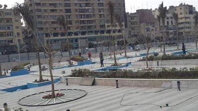 إعادة تأهيل وتطوير ميدان السواقي  بالفيوم