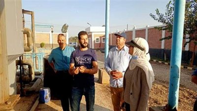 نائب محافظ القليوبية تتفقد مشروعات الصرف  والمياه والصحة وطلبات التصالح