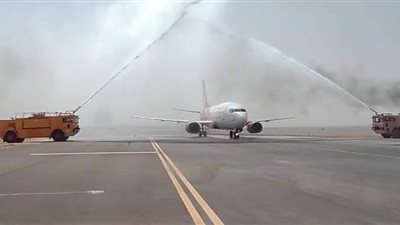 مطار أسيوط الدولي يستقبل أولى رحلات الخطوط الجوية الأردنية