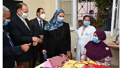 وزيرة التضامن تزور مركز التأهيل الشامل للبنين والفتيات بمحافظة أسيوط