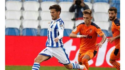 فالنسيا يفوز على ريال سوسيداد 0/1 في الليجا