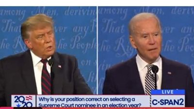 بث مباشر لأول مناظرة بين  ترامب و بايدين | فيديو