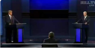 بايدن لترامب : أنت كذاب ولا تملك برنامجاً صحيا  و200 ألف توفوا بكورونا تحت سمعك وبصرك